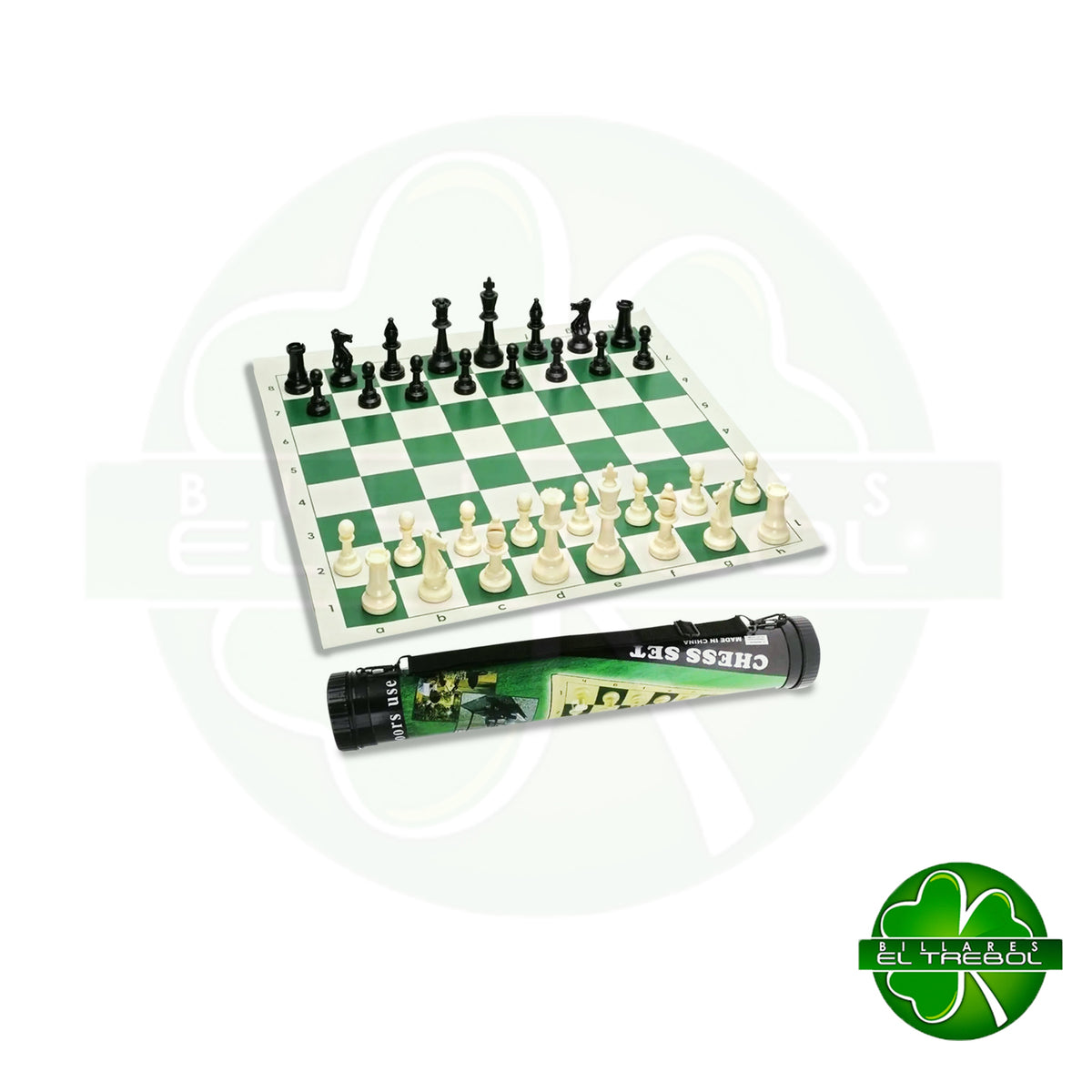 Ajedrez en Lona Tubo Fs 42 x 42