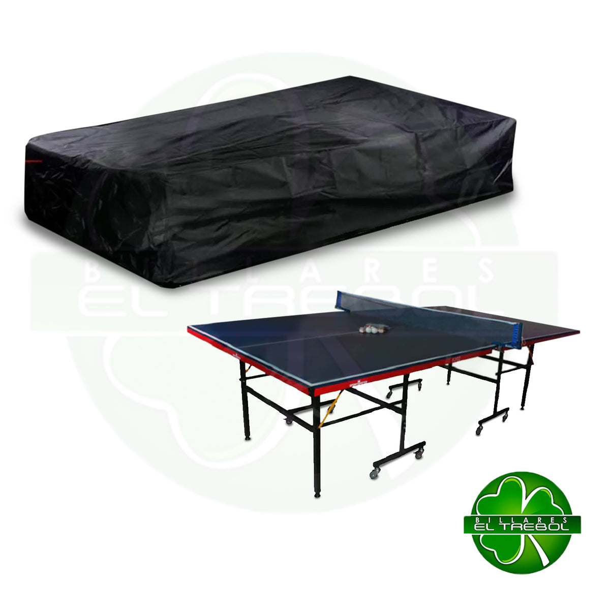 Carpa O Funda Mesa De Tenis CON RESORTE Abierta