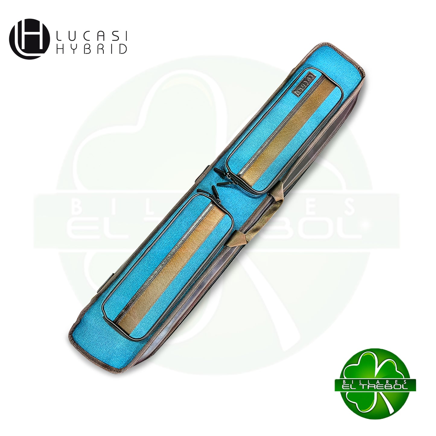 Estuche Lucasi Blando Nylon Azul