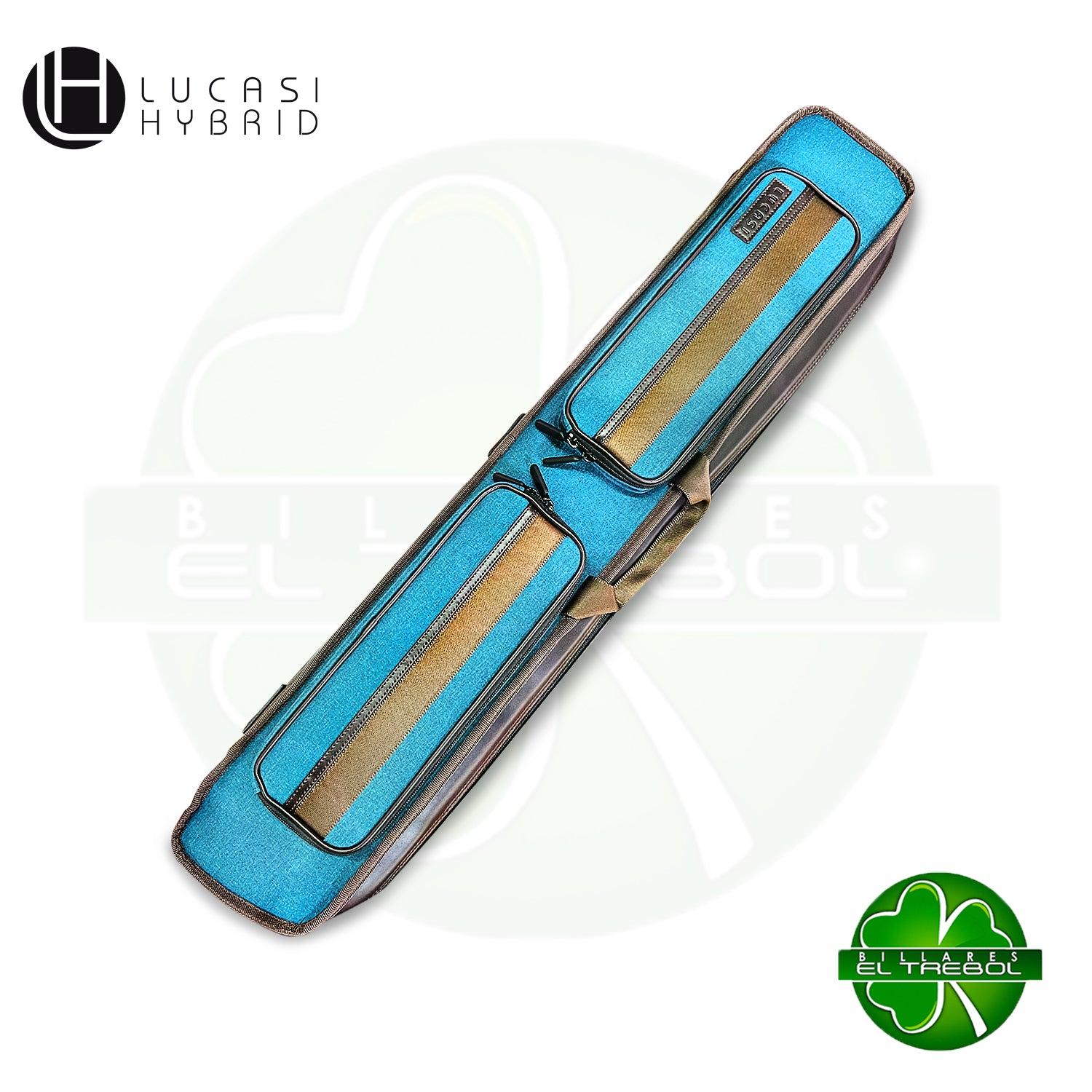 Estuche Lucasi Blando Nylon Azul