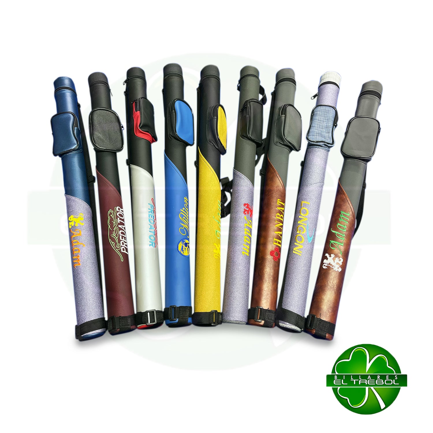 Estuche Para Taco Redondo 1B2S Bordado