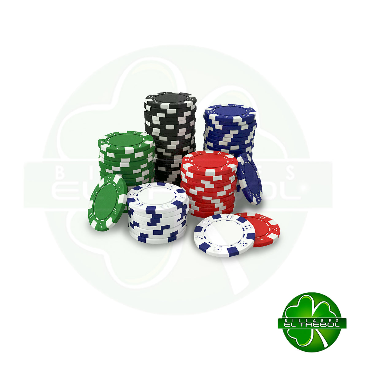 Fichas De Poker Económica X 50