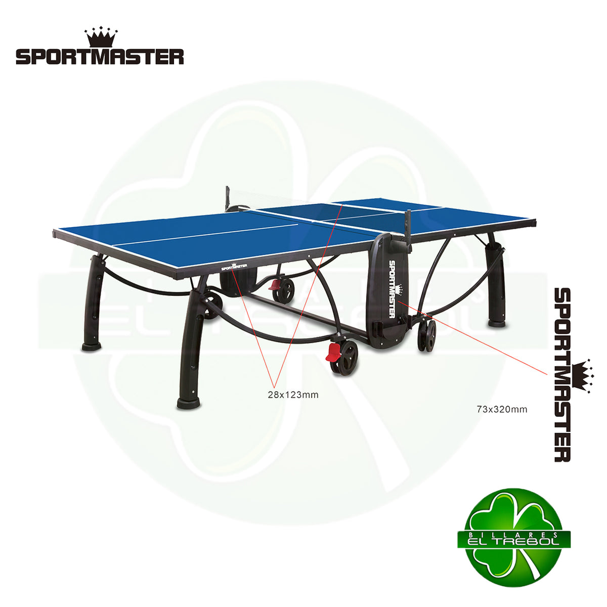 Mesa Tenis Ping Pong Sport Master Deluxe