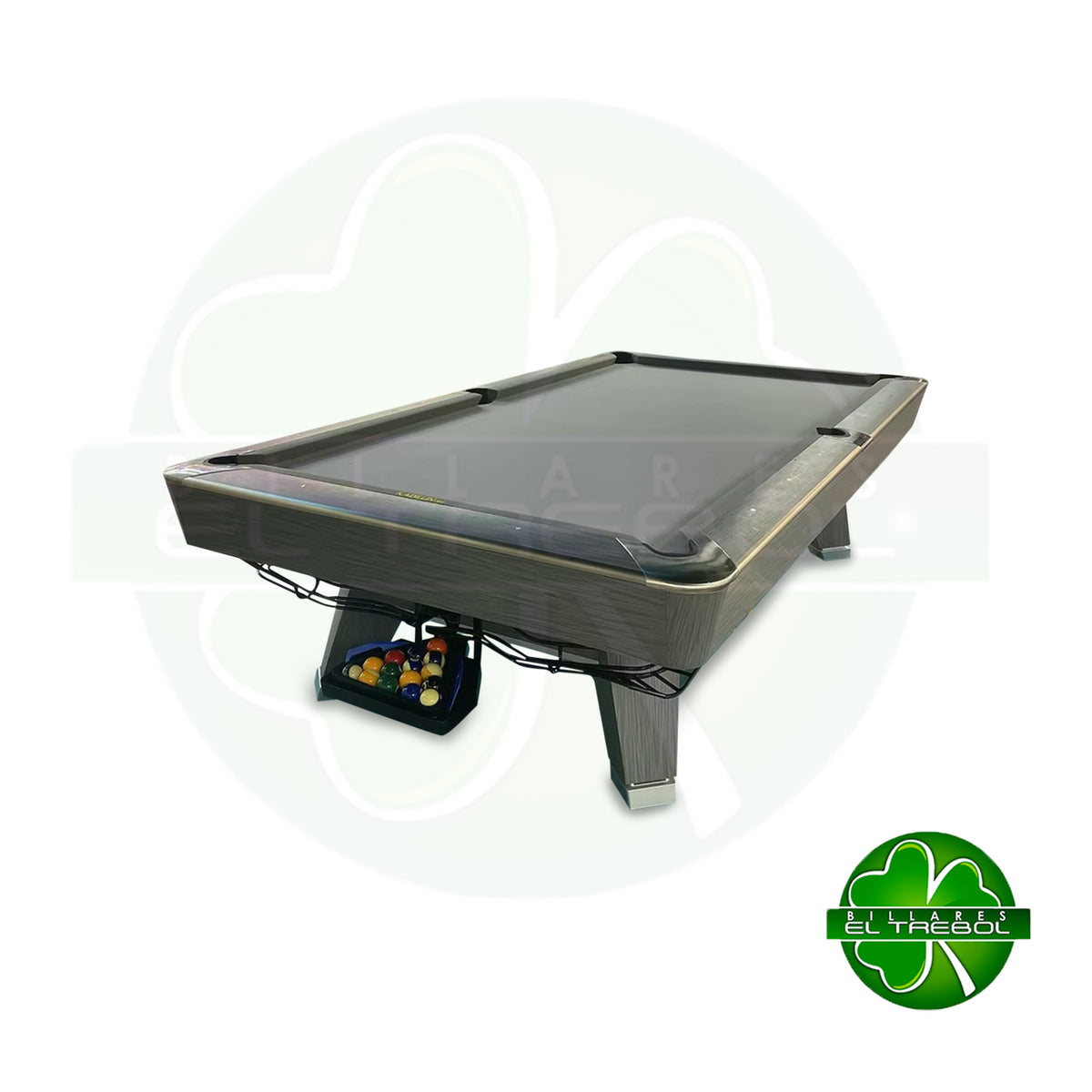 Mesa de Billar - Pool Lujo (8FT) Gris