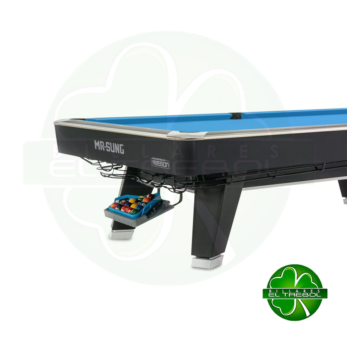 Mesa de Billar - Pool Lujo (8FT) Negra
