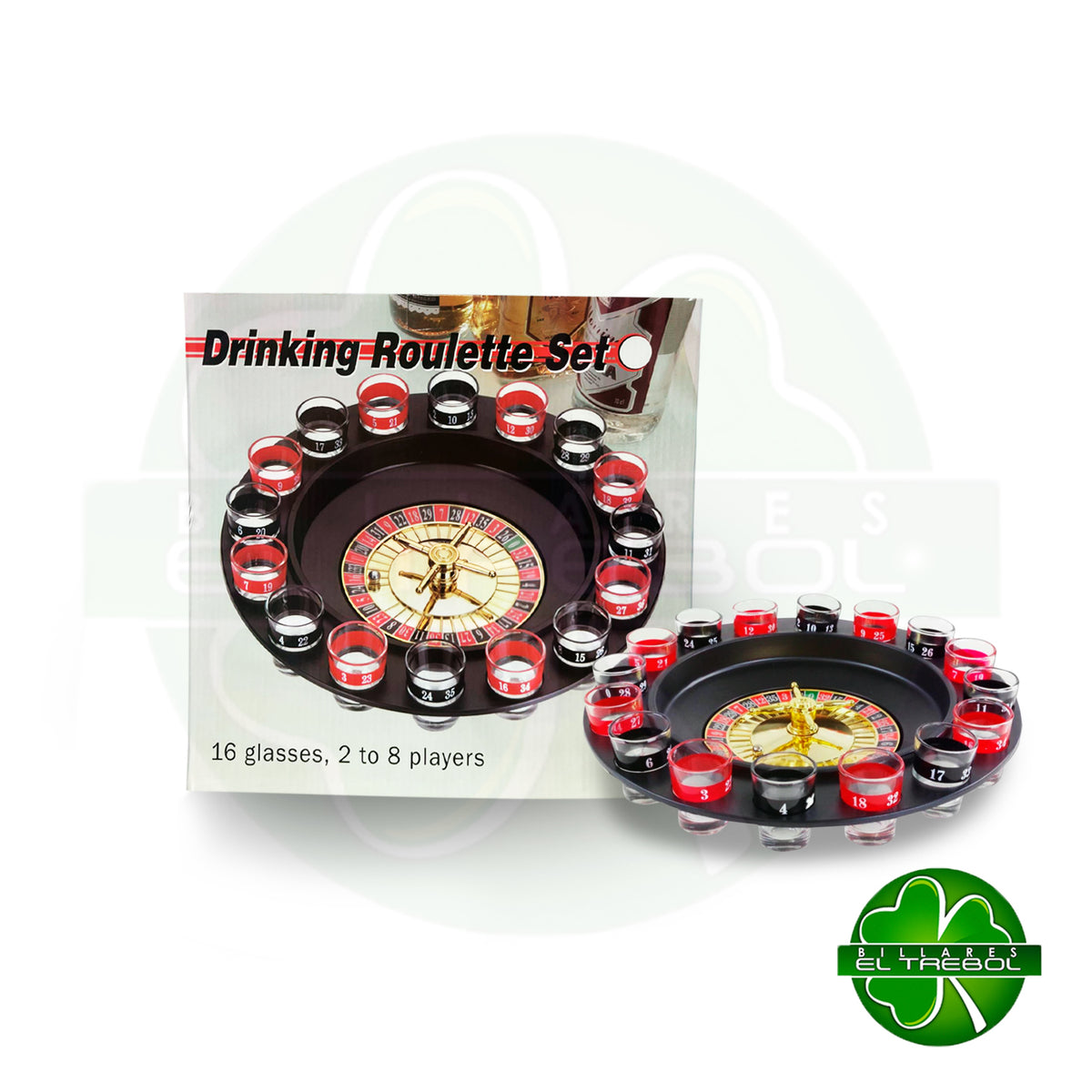 Ruleta de Tragos Shots con Copas